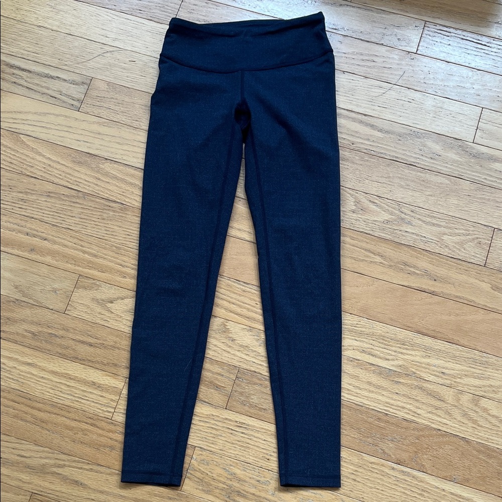 Lucky Brand Subtle Herringbone Pattern Leggings N… - image 2